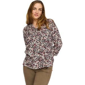 2-Biz, Dames, Blouses & Shirts, Veelkleurig, Maat: M Viscose,