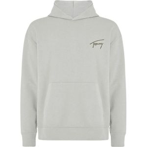 Tommy Jeans, Heren, Sweatshirts & Hoodies, Groen, Maat: XS Katoen,