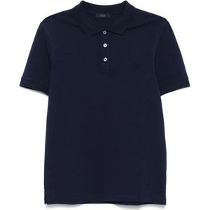 Fay, Heren, Tops, Blauw, Maat: 2XL