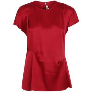 Victoria Beckham, Dames, Blouses & Shirts, Rood, Maat: XS