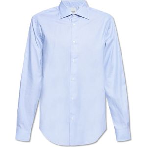 Paul Smith, Heren, Overhemden, Blauw, Maat: 5XL Katoen,
