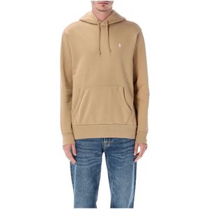 Polo Ralph Lauren, Heren, Sweatshirts & Hoodies, Bruin, Maat: M Katoen,