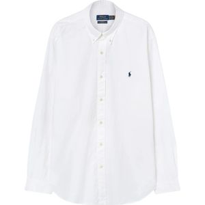 Polo Ralph Lauren, Heren, Overhemden, Wit, Maat: 2XL Katoen,