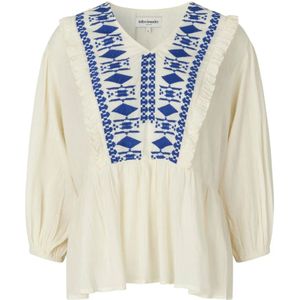 Lollys Laundry, Dames, Blouses & Shirts, Veelkleurig, Maat: M