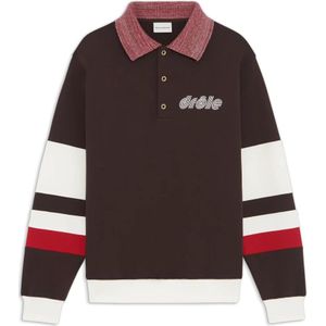 Drole de Monsieur, Heren, Tops, Bruin, Maat: XL Katoen,