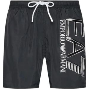 Emporio Armani Ea7, Heren, Badkleding, Zwart, Maat: 2XL