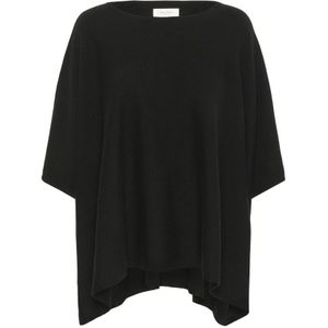 Part Two, Dames, Truien, Zwart, Maat: ONE Size Wol,