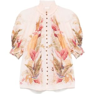 Zimmermann, Dames, Blouses & Shirts, Veelkleurig, Maat: S