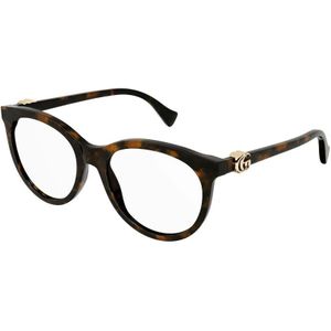 Gucci - GG1074O 005 - Optische Monturen - Havana - Acetaat - Kattenoog