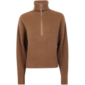 Max Mara, Dames, Truien, Bruin, Maat: S