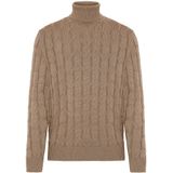 Boggi Milano, Heren, Truien, Beige, Maat: S Wol,