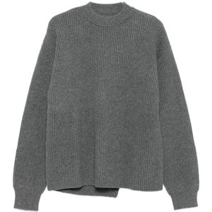 Jil Sander, Dames, Truien, Grijs, Maat: XS Zijde,