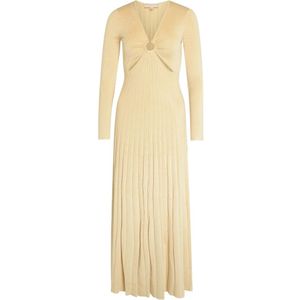 Michael Kors, Dames, Jurken, Geel, Maat: M Nylon,