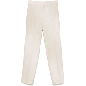 Ermanno Scervino, Dames, Broeken, Beige, Maat: M