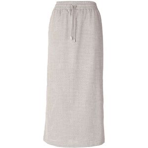 March23, Dames, Rokken, Grijs, Maat: S Leer,