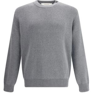 Golden Goose, Heren, Truien, Grijs, Maat: XL Katoen,