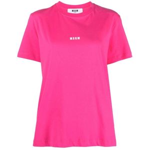 Msgm, Dames, Tops, Roze, Maat: M Katoen,