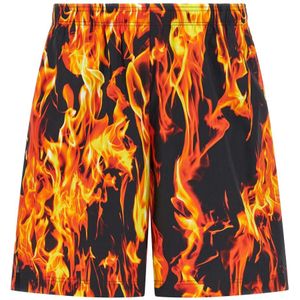 Vetements, Heren, Korte broeken, Veelkleurig, Maat: S Katoen,