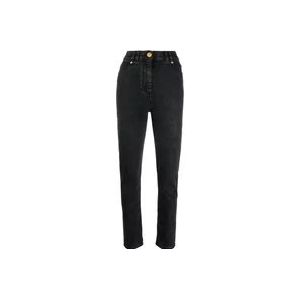 Balmain Skinny Jeans , Black , Dames , Maat: L