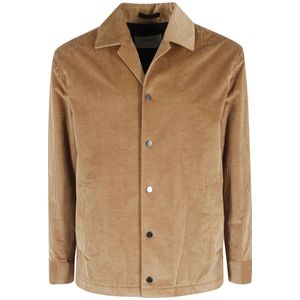 Paolo Pecora, Heren, Jassen, Bruin, Maat: XL