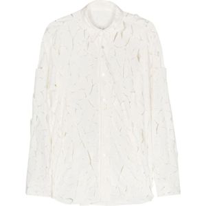 Post Archive Faction, Heren, Overhemden, Wit, Maat: XL