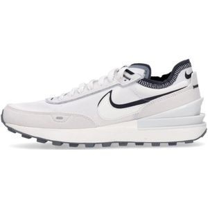 Nike Phantom Zwart Lage Sneaker met Suède , Gray , Heren , Maat: 38 1/2 EU