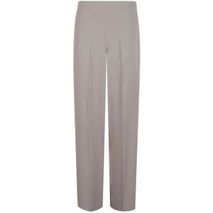 P.a.r.o.s.h., Dames, Broeken, Bruin, Maat: L Poliester,