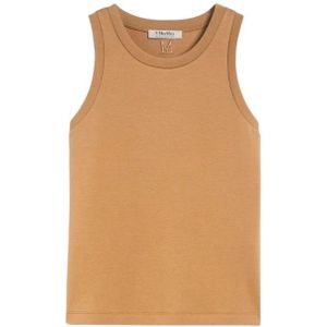 Max Mara, Dames, Tops, Bruin, Maat: S