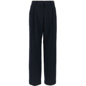 Blazé Milano, Dames, Broeken, Blauw, Maat: XS Katoen,