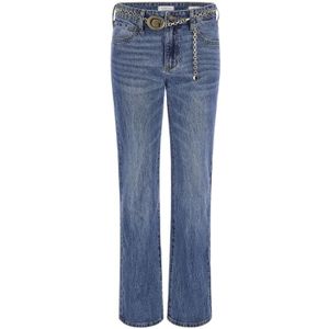 Guess, Dames, Jeans, Blauw, Maat: W27 Katoen,