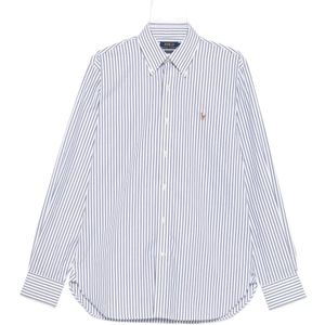 Relaxed fit zakelijk overhemd met knoopsluiting