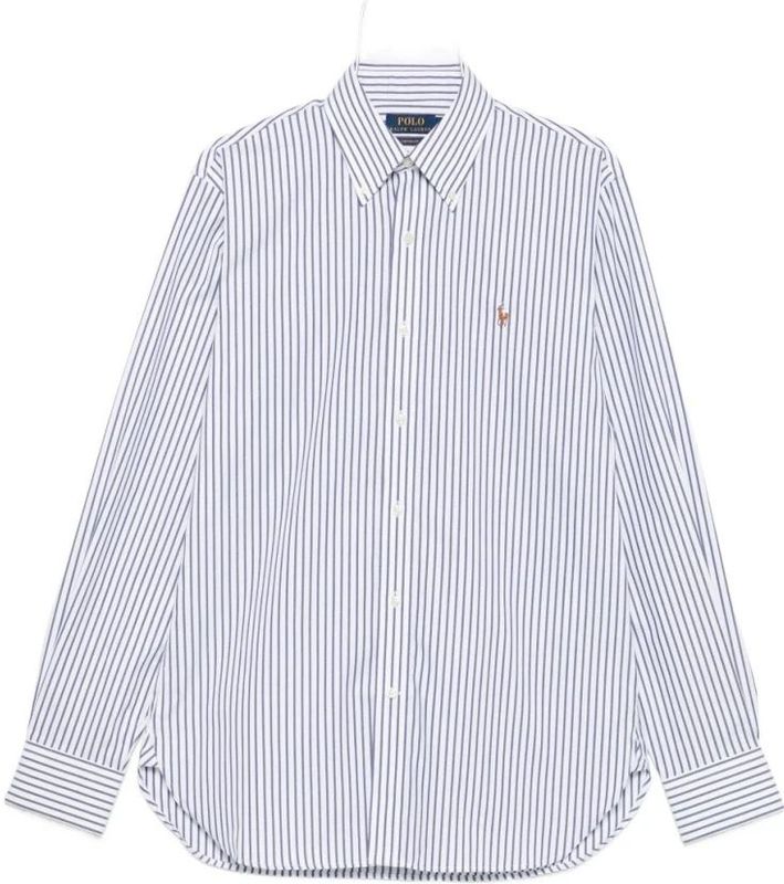 Relaxed fit zakelijk overhemd met knoopsluiting