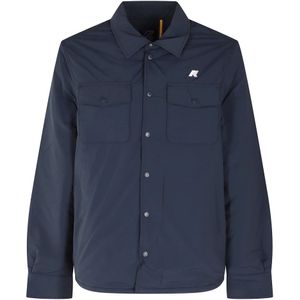 K-Way, Heren, Jassen, Blauw, Maat: XL