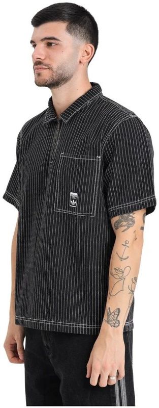 adidas - Originals Wabash - Overhemd - Korte Mouwen - Losse Pasvorm - 100% Katoen