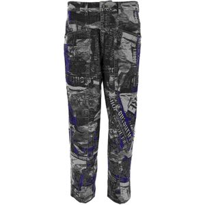 Versace Jeans Couture, Heren, Jeans, Grijs, Maat: W33