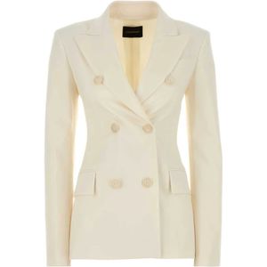 Andamane, Dames, Jassen, Beige, Maat: S Gabardine,