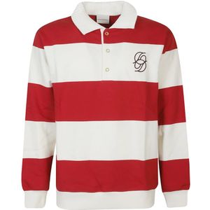 Drole de Monsieur, Heren, Tops, Rood, Maat: L