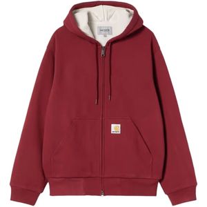 Carhartt Wip, Heren, Sweatshirts & Hoodies, Rood, Maat: S