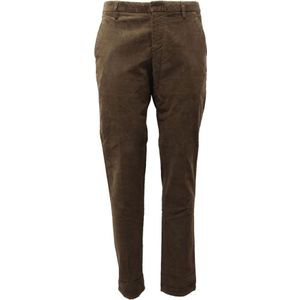 Dondup, Heren, Broeken, Groen, Maat: W30 Katoen,
