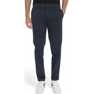 Fay, Heren, Broeken, Blauw, Maat: W38 Katoen,