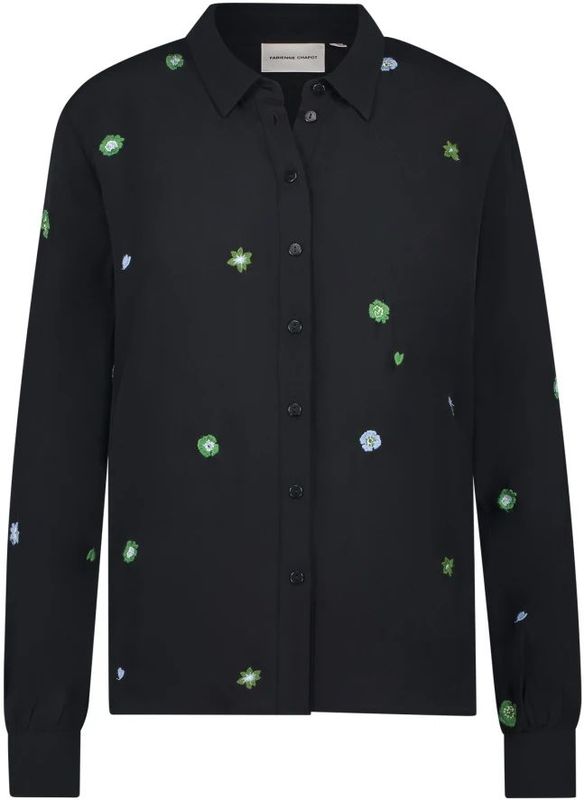 Fabienne Chapot, Dames, Blouses & Shirts, Zwart, Maat: L