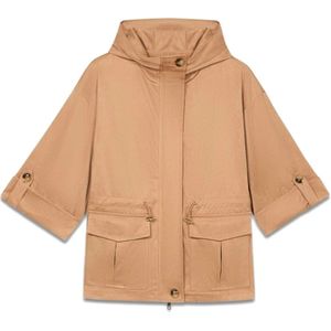 Oltre, Dames, Jassen, Beige, Maat: S Suède,