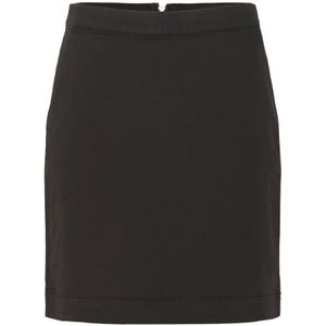 Part Two - A-lijn Rok - Zwart - Katoen