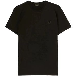 Dondup, Heren, Tops, Zwart, Maat: L