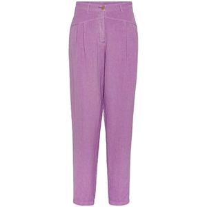 Forte Forte, Dames, Broeken, Paars, Maat: XL Katoen,