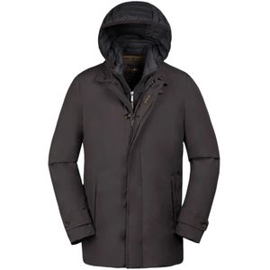 Moorer - Herenjas - Bruin - Gevoerd met Ganzendons - Lichtgewicht Technische Stof