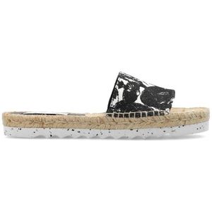 Stella McCartney, Dames, Schoenen, Zwart, Maat: 36 EU Jute,