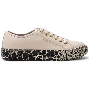 Ferragamo, Dames, Schoenen, Beige, Maat: 37 EU Leer,