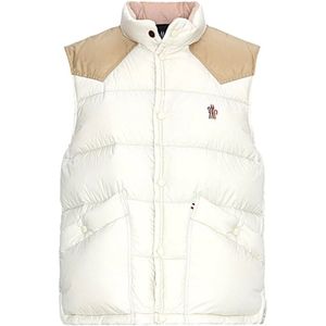 Moncler, Heren, Jassen, Beige, Maat: L Leer,