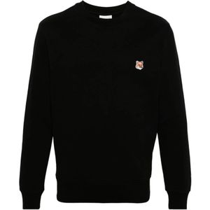 Maison Kitsuné - Sweatshirt - Zwart - Heren